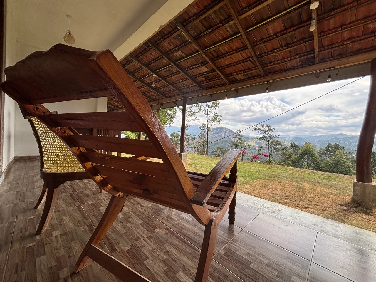 The View of Mountains from Ella Mountain Palace