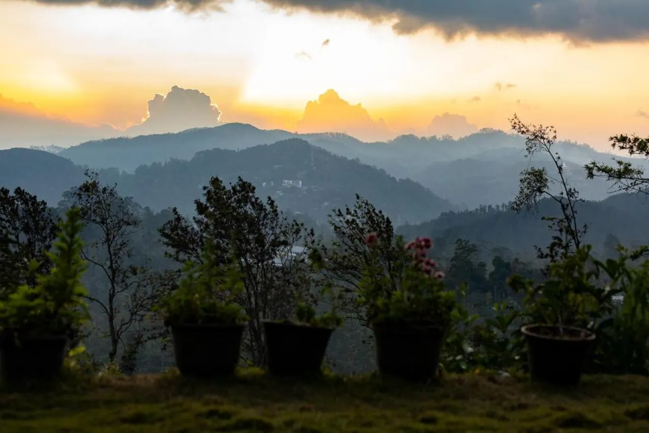 The View of the Refreshing Sunrise