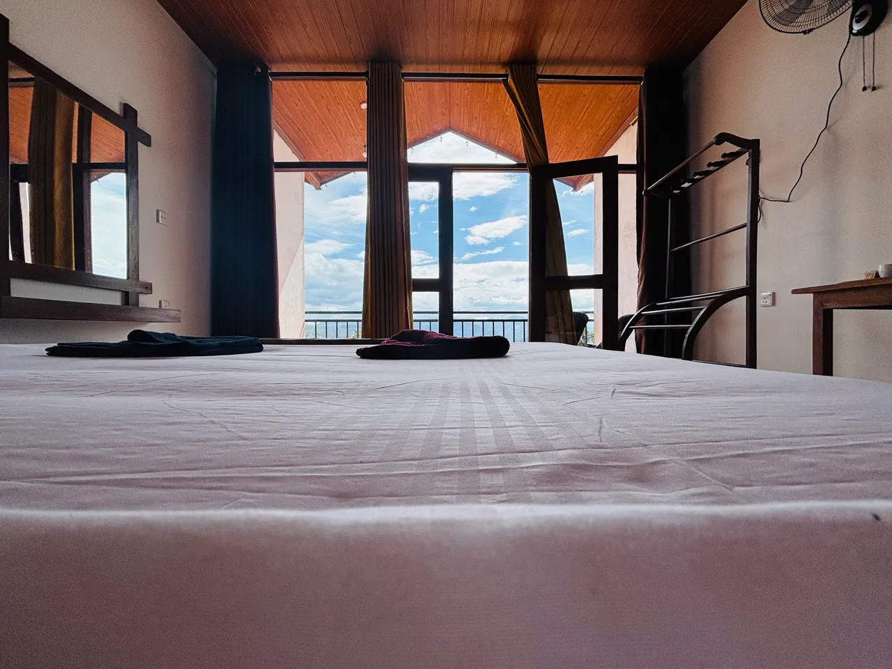 The View of Deluxe Double Room with Balcony